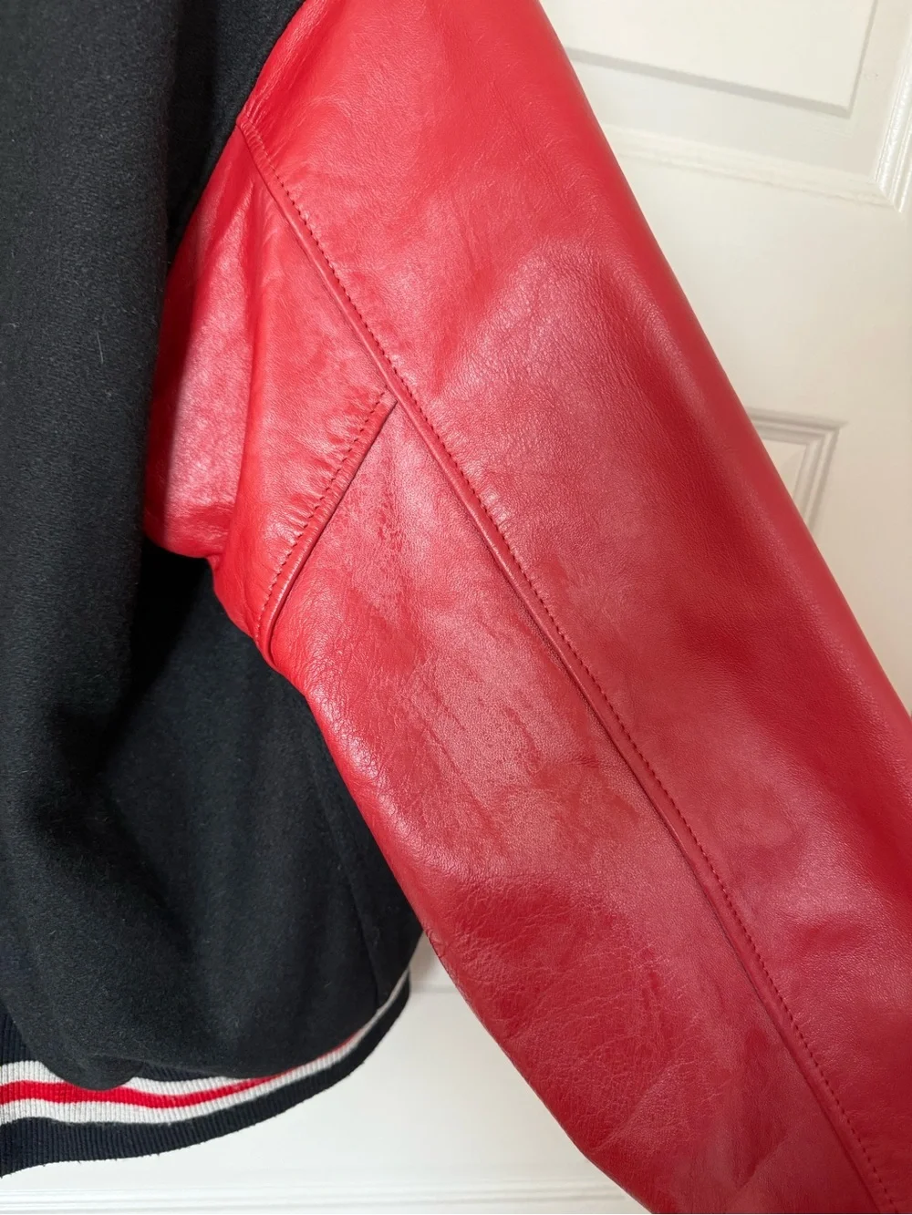Black & Red Varsity Jacket